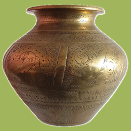 vase bronze