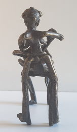 scene d accouchement bronze