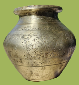 petit vase bronze